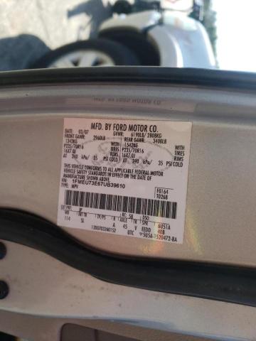 Photo 10 from auction – 2007 FORD EXPLORER X with VIN 1FMEU73E67UB39610