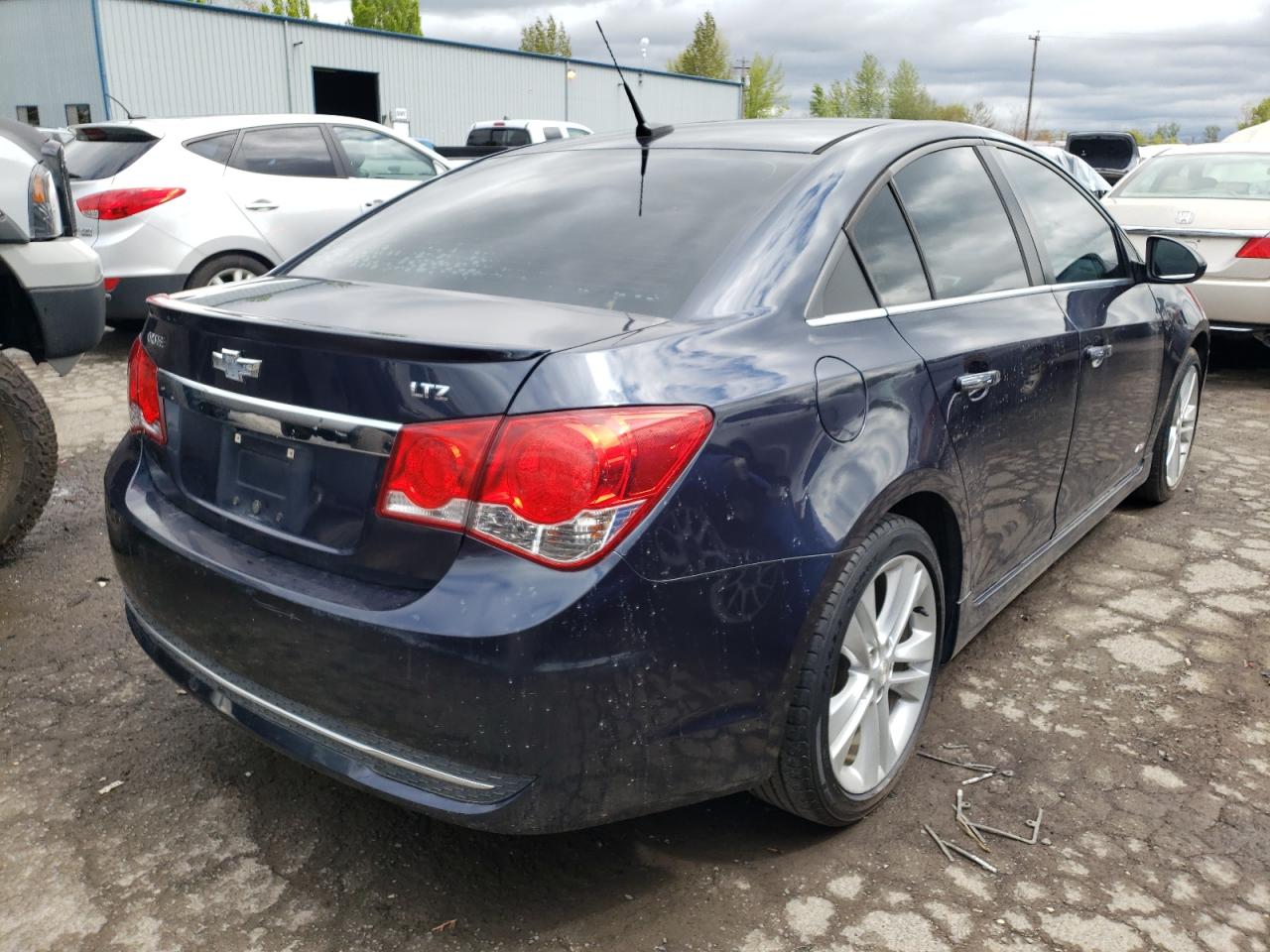 Photo 4 from auction – 2014 CHEVROLET CRUZE LTZ with VIN 1G1PG5SB4E7211733