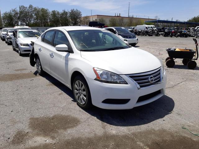 NISSAN SENTRA S 2014 with VIN 3N1AB7AP6EL666019 - Photo from auction