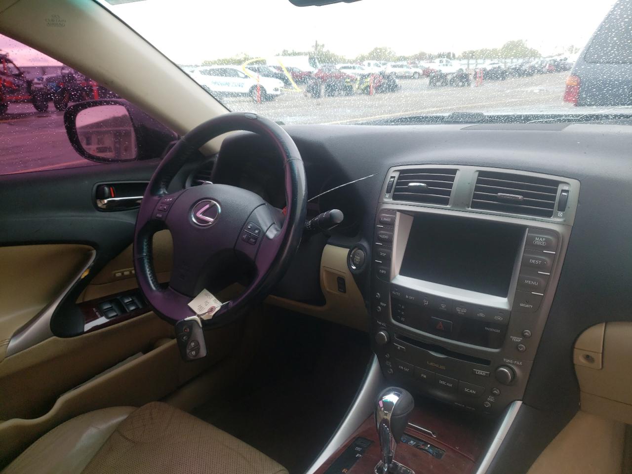 Photo 9 from auction – 2006 LEXUS IS 250 with VIN JTHCK262862002537