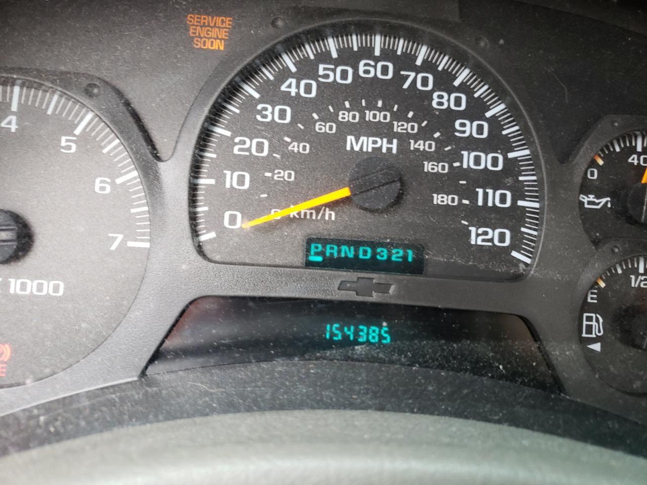 Photo 8 from auction – 2003 CHEVROLET TRAILBLAZE with VIN 1GNDS13S432410685