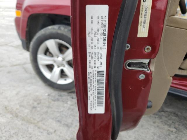 Photo 10 from auction – 2013 JEEP PATRIOT SP with VIN 1C4NJRBB3DD286463