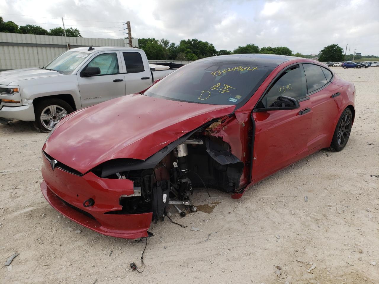 Photo 2 from auction – 2021 TESLA MODEL S with VIN 5YJSA1E50MF440419