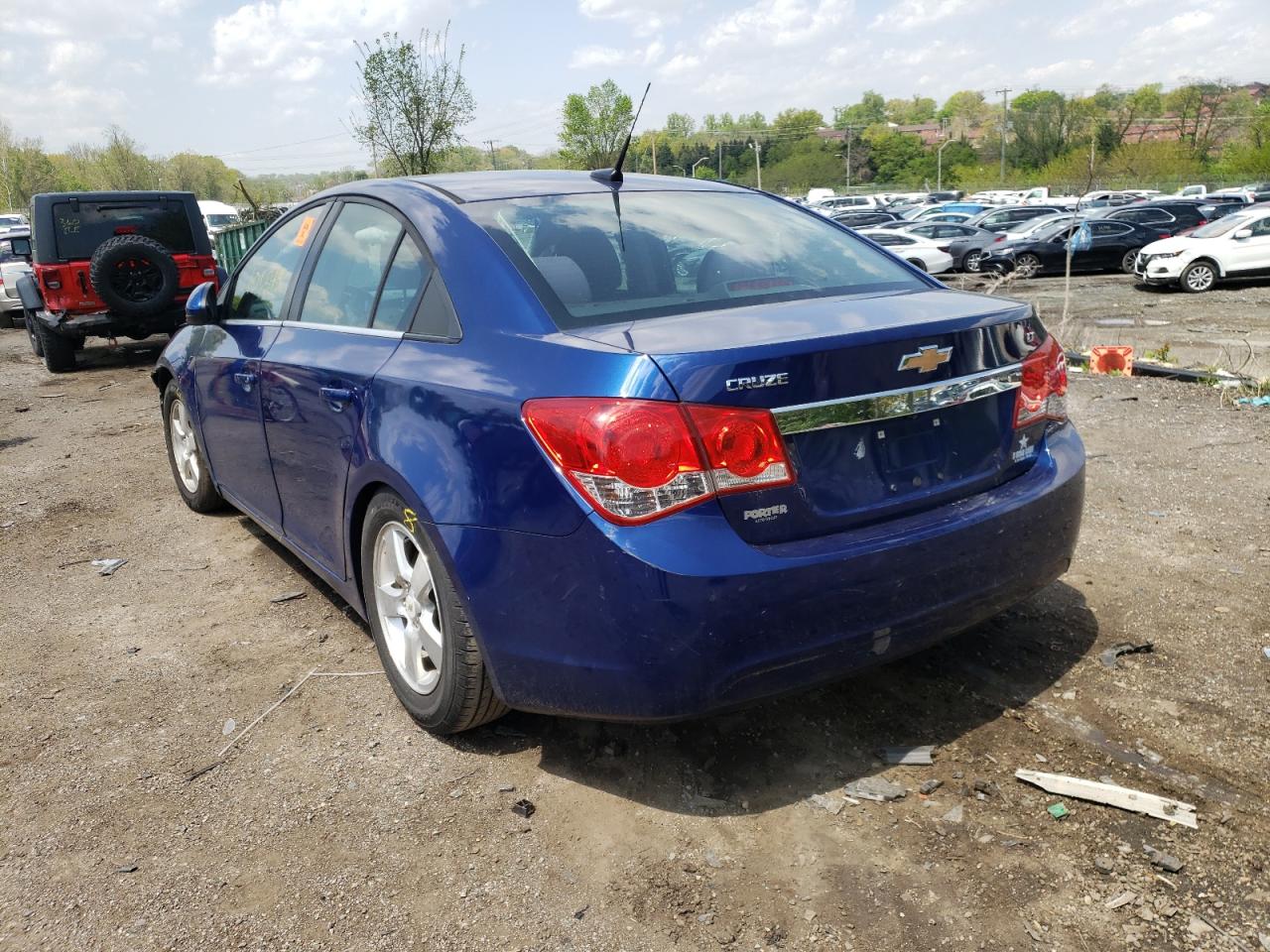 Photo 3 from auction – 2013 CHEVROLET CRUZE LT with VIN 1G1PC5SB3D7106191