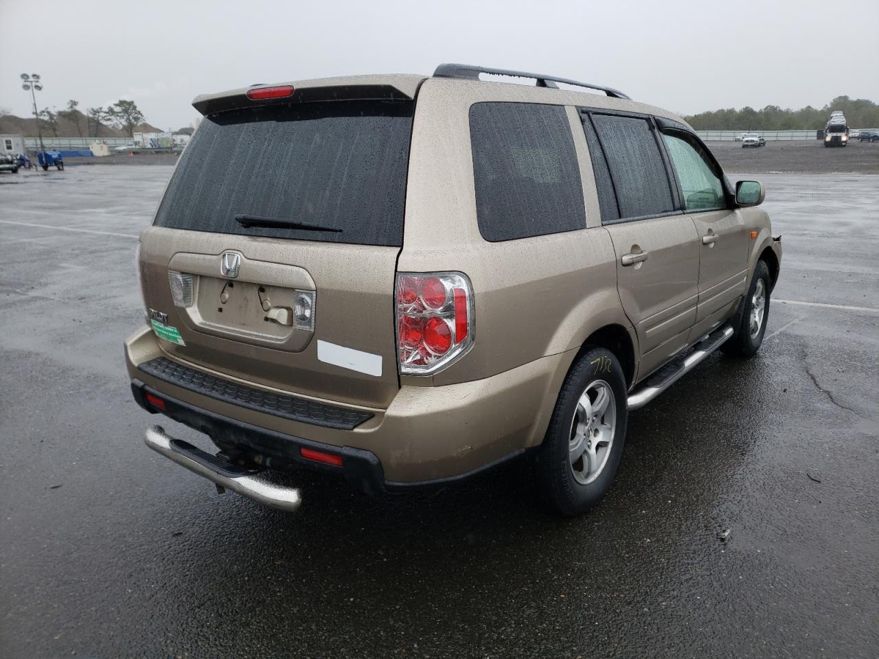 Photo 4 from auction – 2006 HONDA PILOT EX with VIN 5FNYF28776B000859