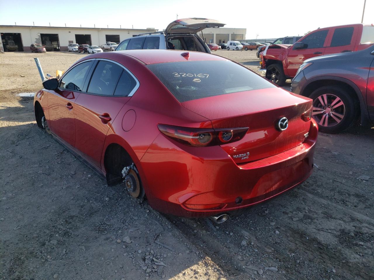 Photo 3 from auction – 2021 MAZDA 3 with VIN JM1BPBAY6M1320167