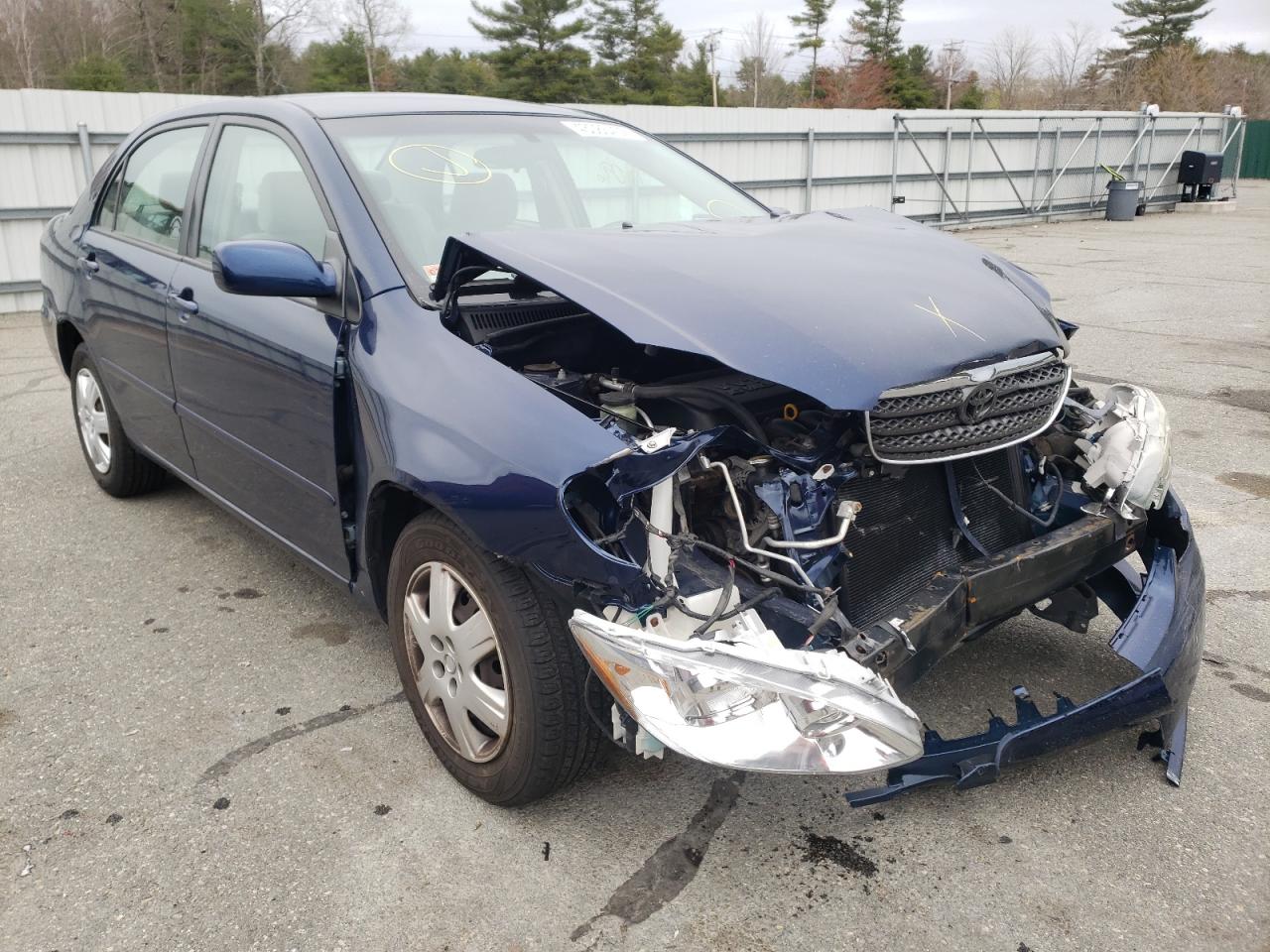 TOYOTA COROLLA CE 2008 with VIN 2T1BR32E58C885774 - Photo from auction