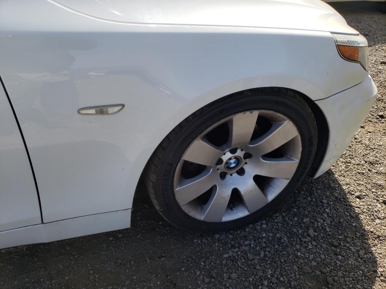 Photo 9 from auction – 2007 BMW 530 I with VIN WBANE73547CM55365