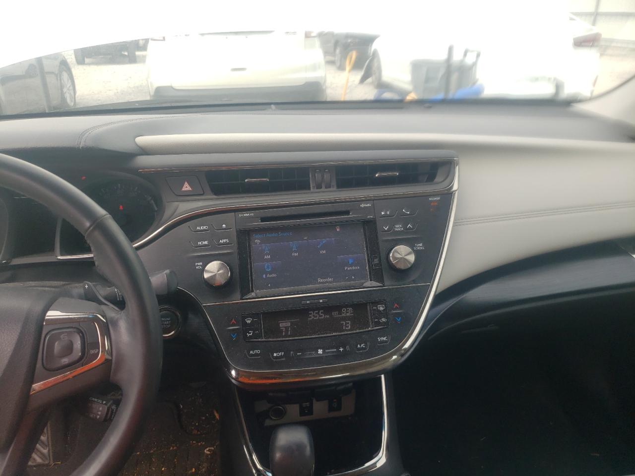Photo 9 from auction – 2016 TOYOTA AVALON XLE with VIN 4T1BK1EB8GU197050