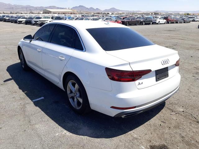 Photo 3 from auction – 2019 AUDI A4 PREMIUM with VIN WAUGMAF40KA056145