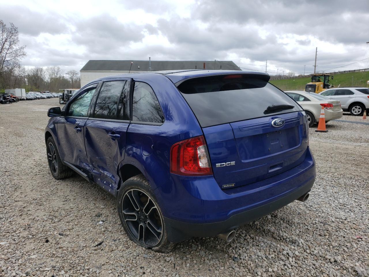 Photo 3 from auction – 2013 FORD EDGE SEL with VIN 2FMDK3JC5DBA06592