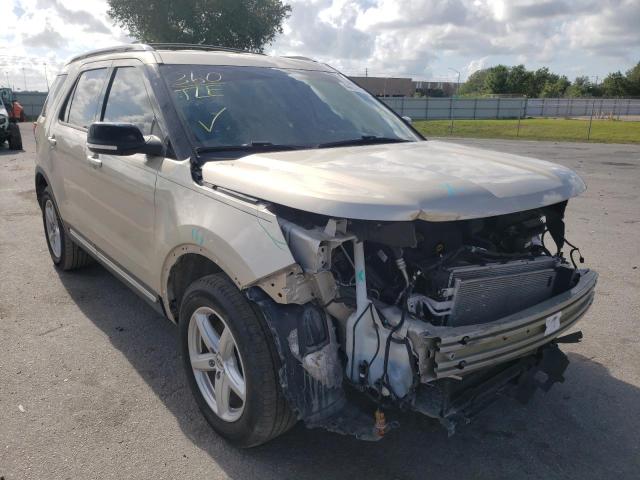 FORD EXPLORER X 2017 with VIN 1FM5K8D83HGD00743 - Photo from auction