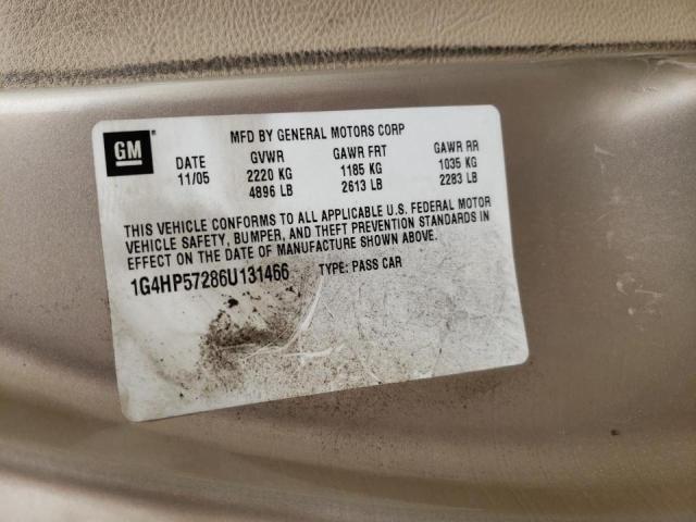Photo 10 from auction – 2006 BUICK LUCERNE CX with VIN 1G4HP57286U131466