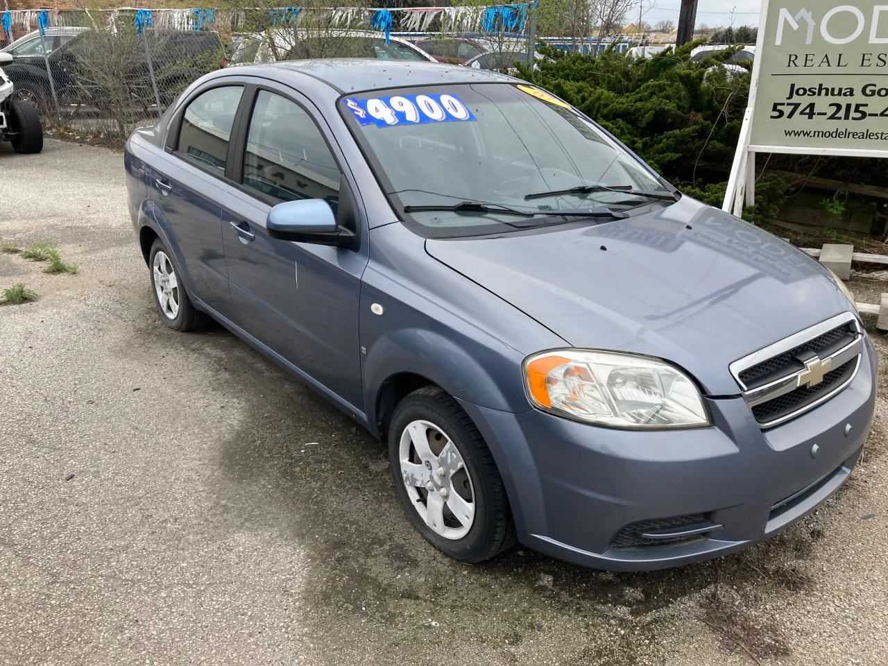 CHEVROLET AVEO BASE 2007 con VIN KL1TD56617B096754 - Foto de la subasta