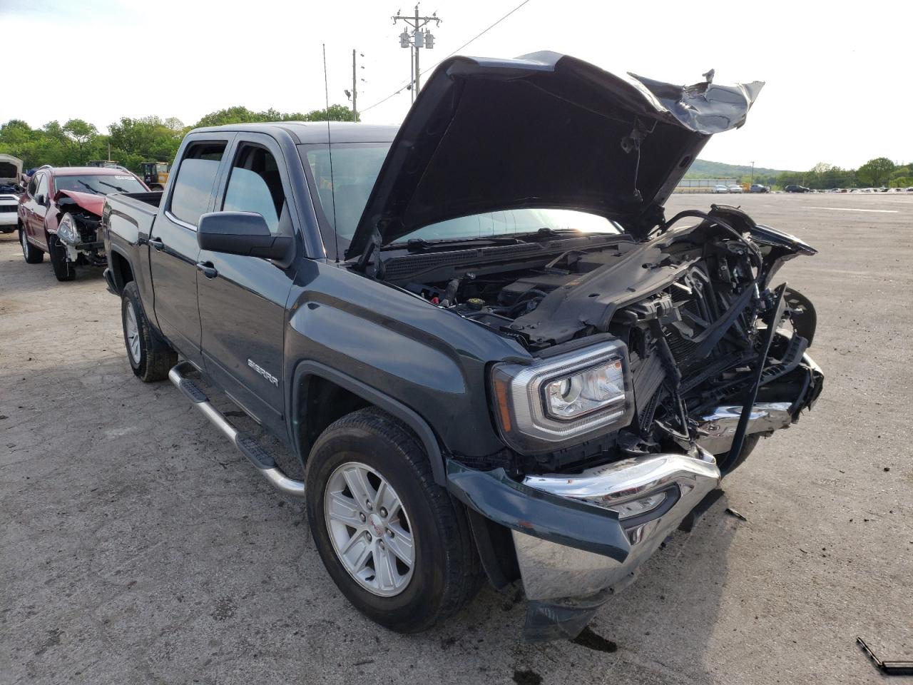 GMC SIERRA C15 2017 with VIN 3GTP1MEC4HG330138 - Photo from auction