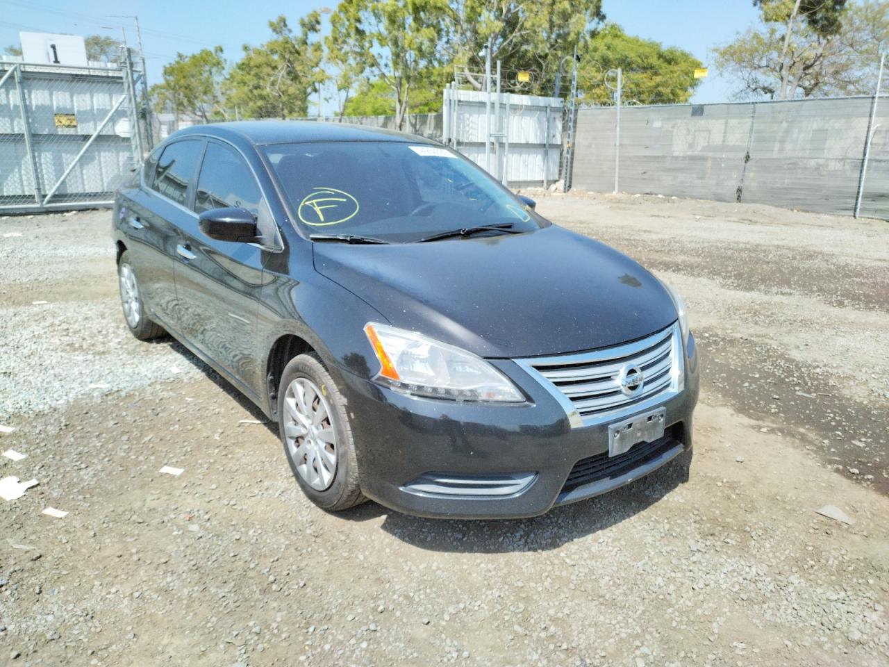 NISSAN SENTRA 2013 with VIN 1N4AB7AP2DN904532 - Photo from auction