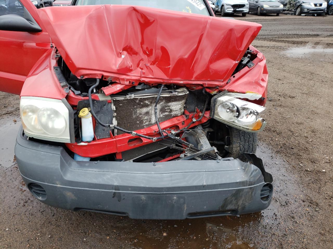 Photo 9 from auction – 2005 DODGE DAKOTA ST with VIN 1D7HW22K55S227827