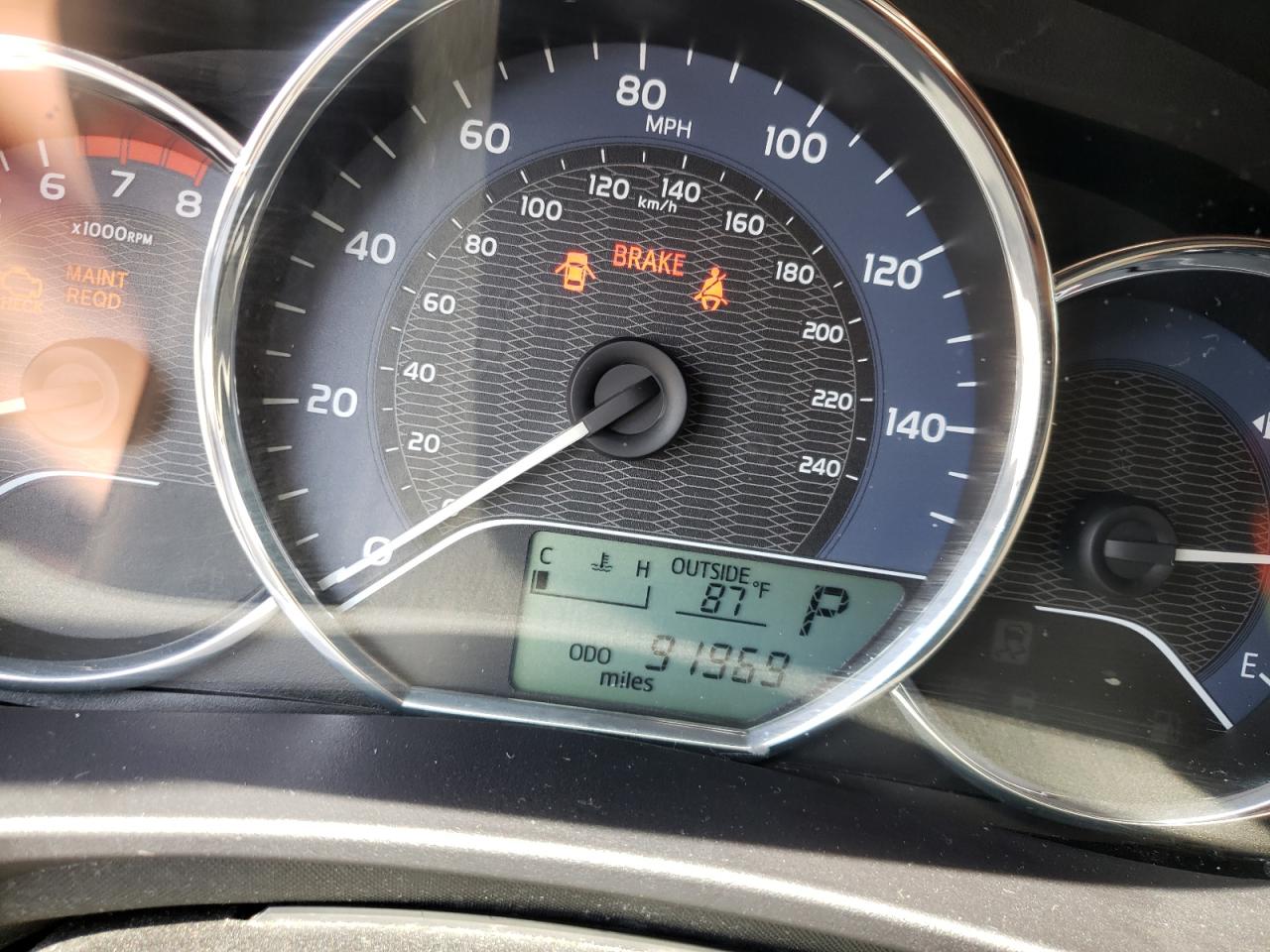 Photo 8 from auction – 2014 TOYOTA COROLLA L with VIN 5YFBURHE4EP112427