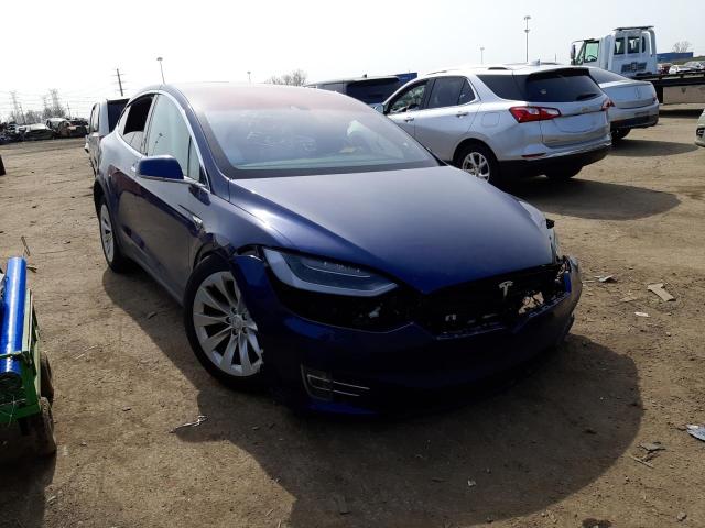 TESLA MODEL X 2016 with VIN 5YJXCBE28GF020939 - Photo from auction