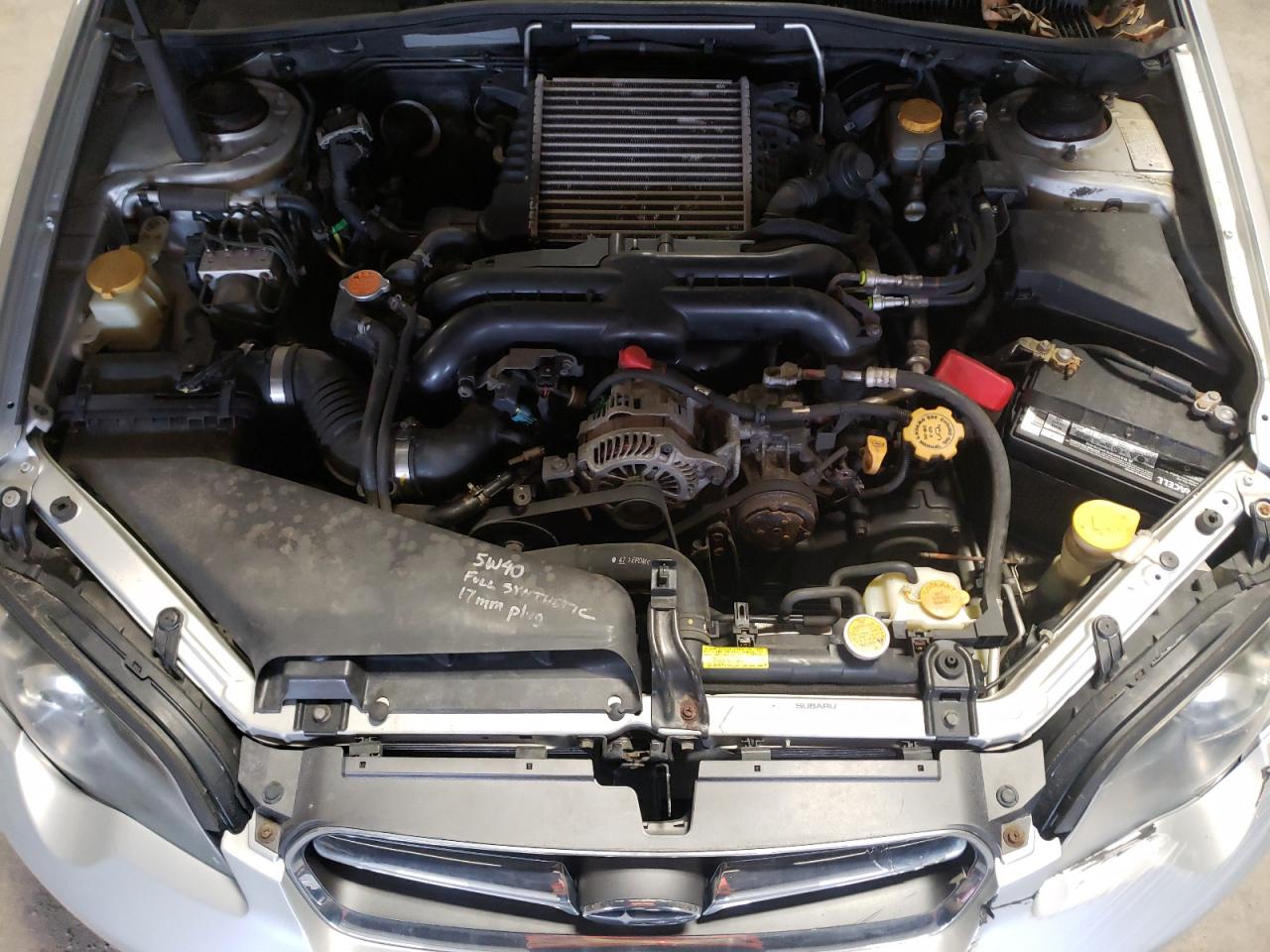 Photo 7 from auction – 2005 SUBARU LEGACY GT with VIN 4S3BL686854219106