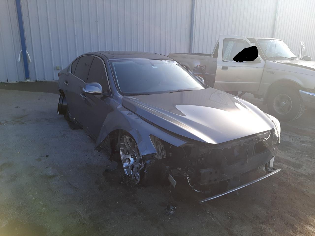 INFINITI Q50 BASE 2014 with VIN JN1BV7AP7EM679380 - Photo from auction