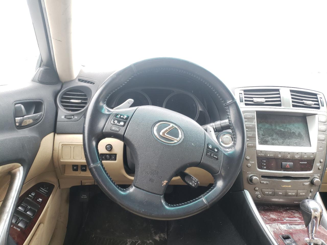 Photo 9 from auction – 2008 LEXUS IS 250 with VIN JTHCK262685025848