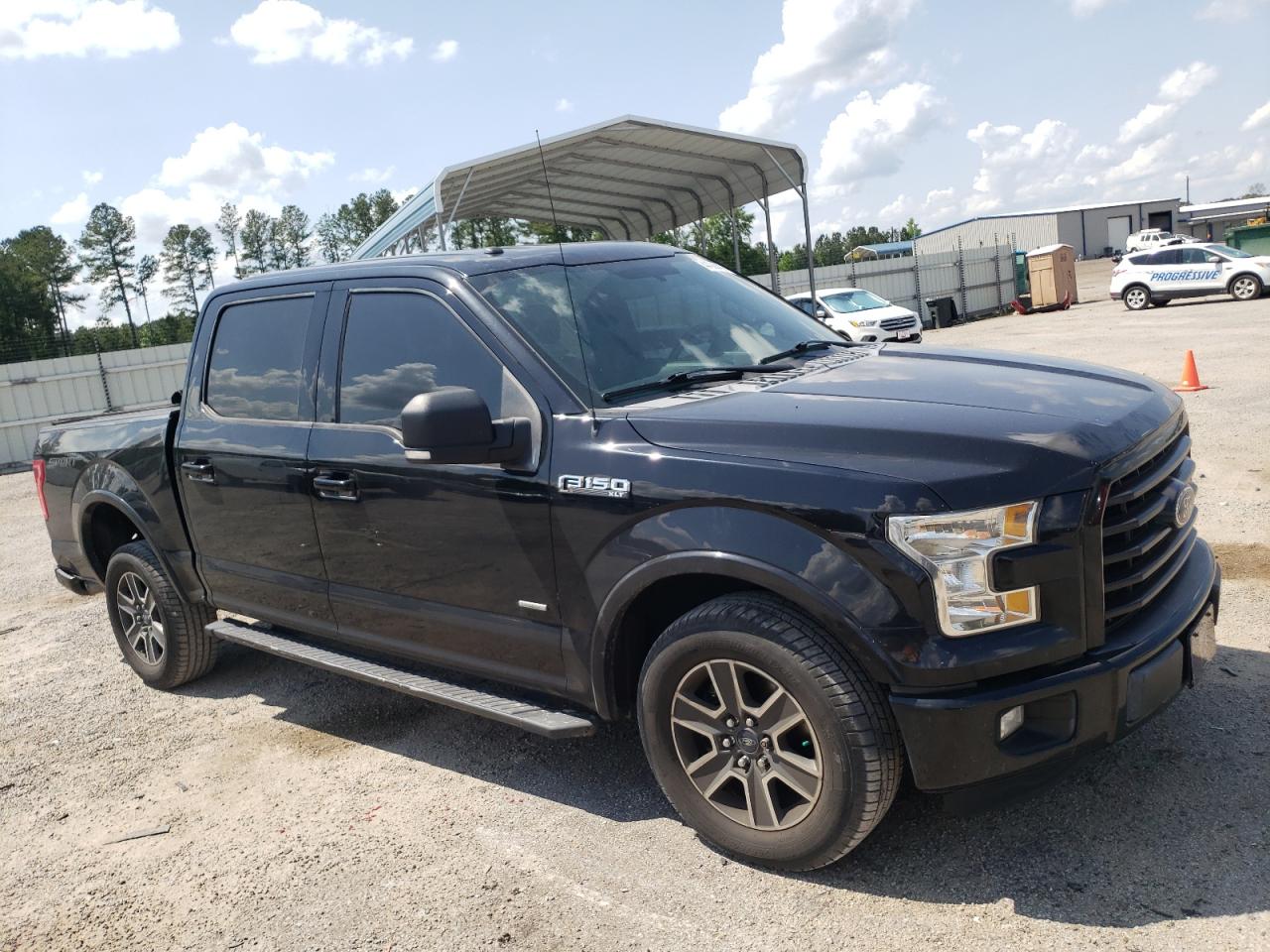 FORD F150 SUPER 2016 with VIN 1FTEW1CP0GFB80722 - Photo from auction