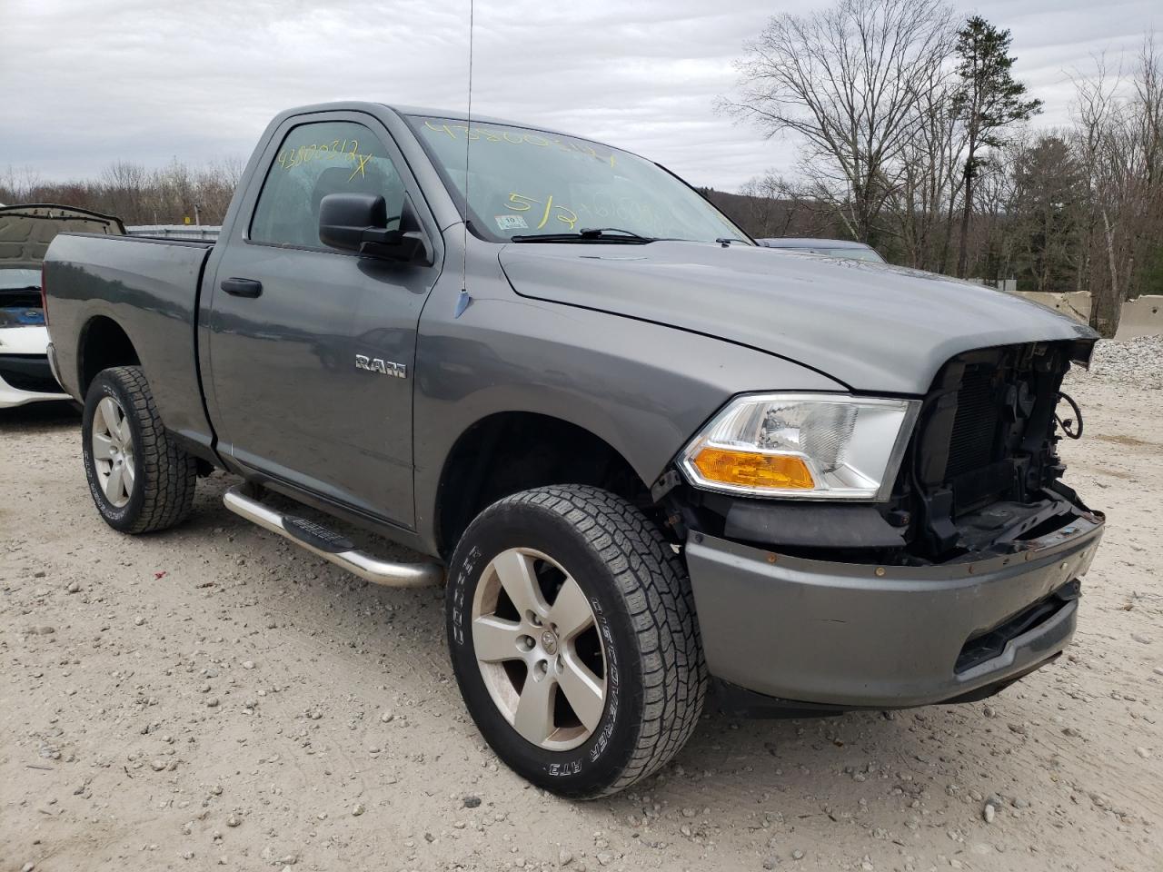 DODGE RAM 1500 2010 with VIN 3D7JV1EP1AG167438 - Photo from auction