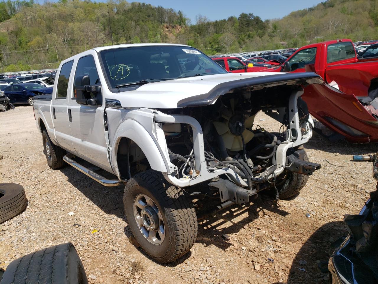 FORD F250 SUPER 2014 with VIN 1FT7W2B62EEB08446 - Photo from auction
