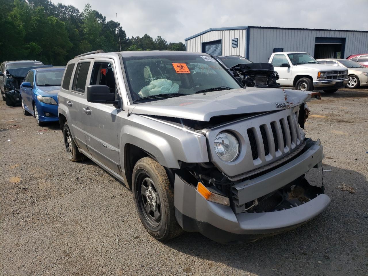JEEP PATRIOT SP 2016 with VIN 1C4NJPBA8GD527031 - Photo from auction
