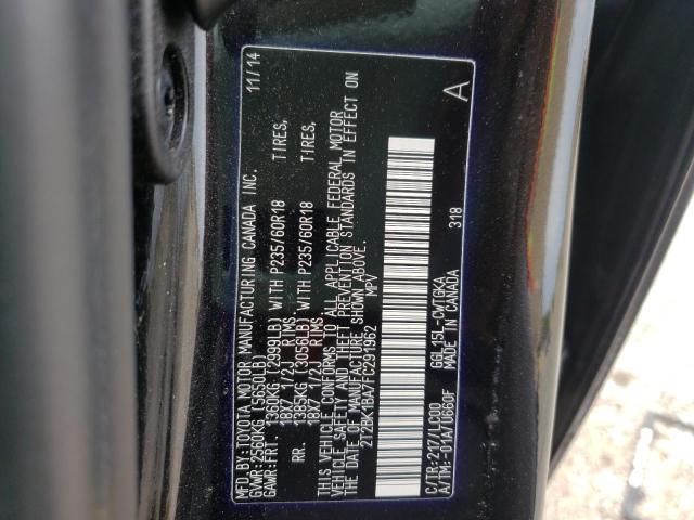 LEXUS RX 350 BAS 2015 with VIN 2T2BK1BA7FC291962 - Photo from auction