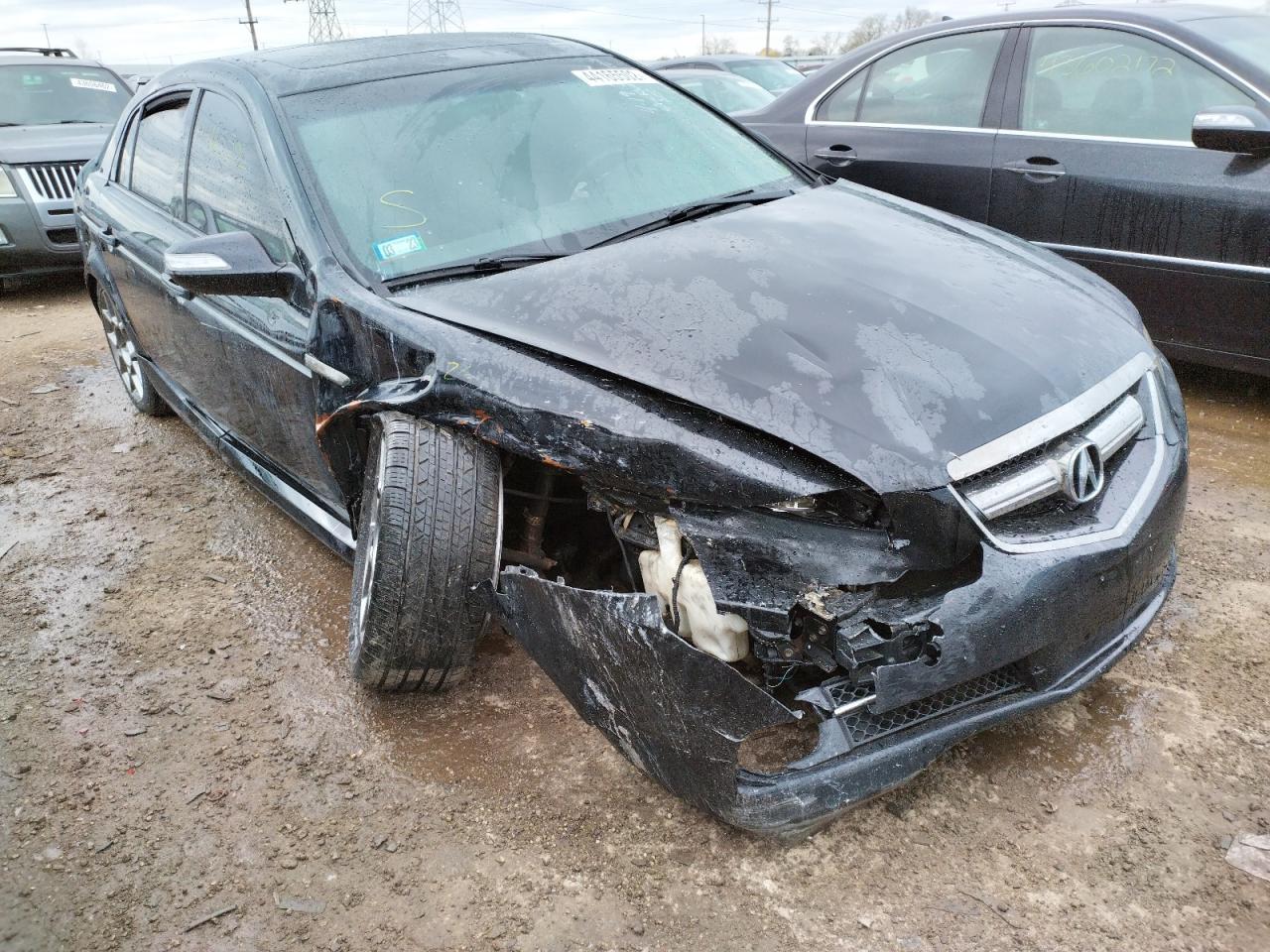 ACURA TL TYPE S 2008 with VIN 19UUA76568A014583 - Photo from auction