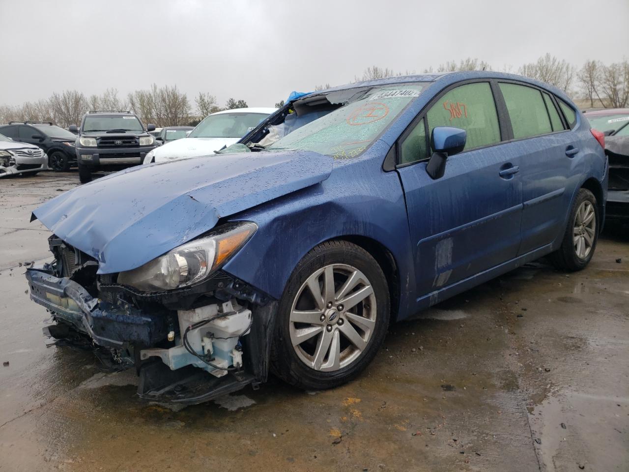 Photo 2 from auction – 2015 SUBARU IMPREZA PR with VIN JF1GPAC61F8327975