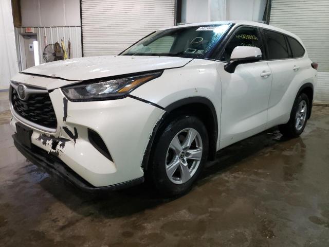 Photo 2 from auction – 2020 TOYOTA HIGHLANDER with VIN 5TDCZRBH3LS024370