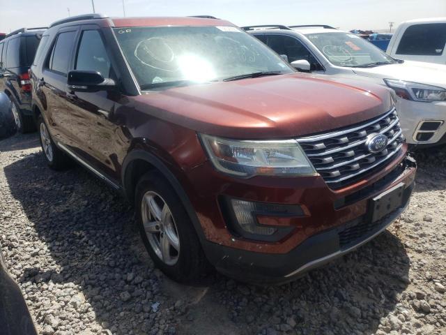 FORD EXPLORER X 2016 with VIN 1FM5K8D83GGB49028 - Photo from auction
