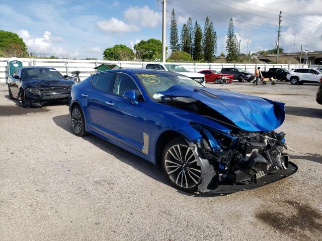 KIA STINGER PR 2018 with VIN KNAE25LA8J6021482 - Photo from auction