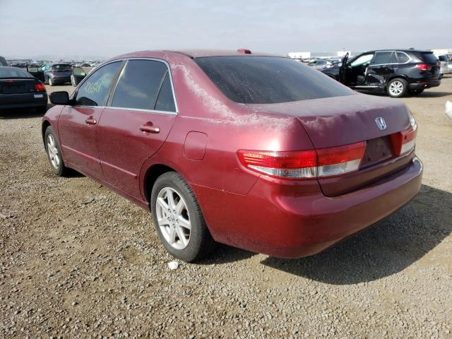 Photo 3 from auction – 2004 HONDA ACCORD EX with VIN 1HGCM66594A005643