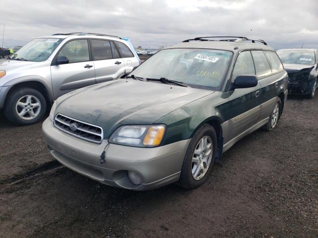 Photo 2 from auction – 2001 SUBARU LEGACY OUT with VIN 4S3BH675X17639386