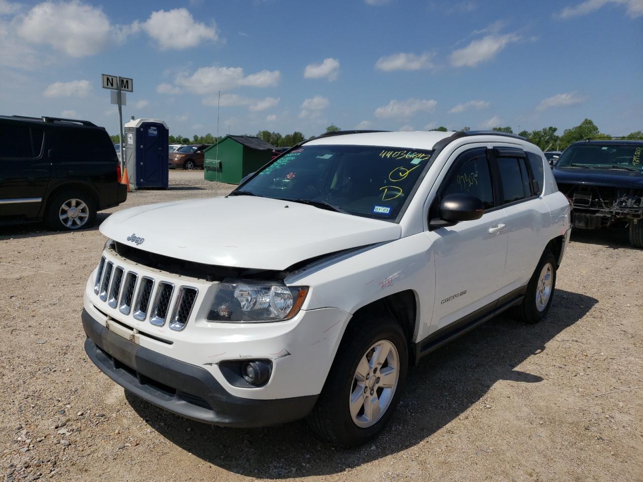 Photo 2 from auction – 2015 JEEP COMPASS SP with VIN 1C4NJCBA2FD138425