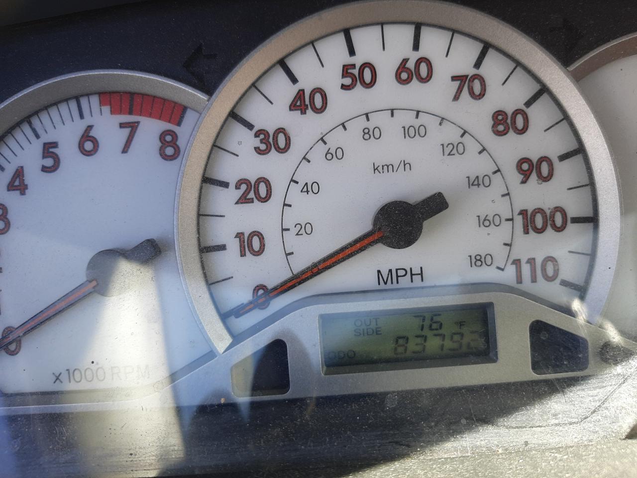 Photo 8 from auction – 2006 TOYOTA COROLLA CE with VIN 1NXBR32E36Z655243