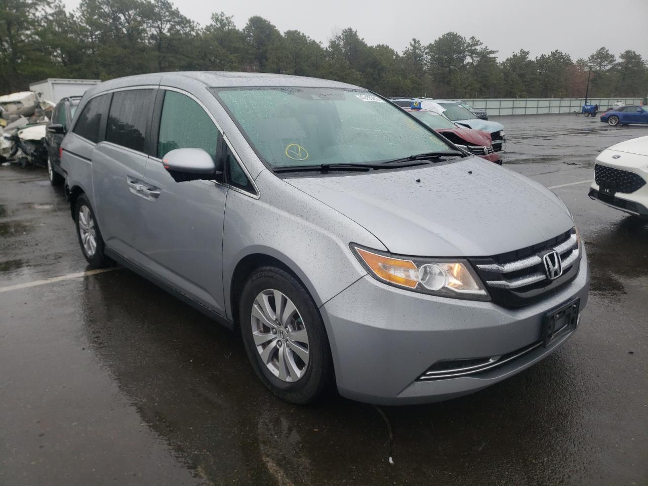 HONDA ODYSSEY EX 2016 with VIN 5FNRL5H60GB155552 - Photo from auction