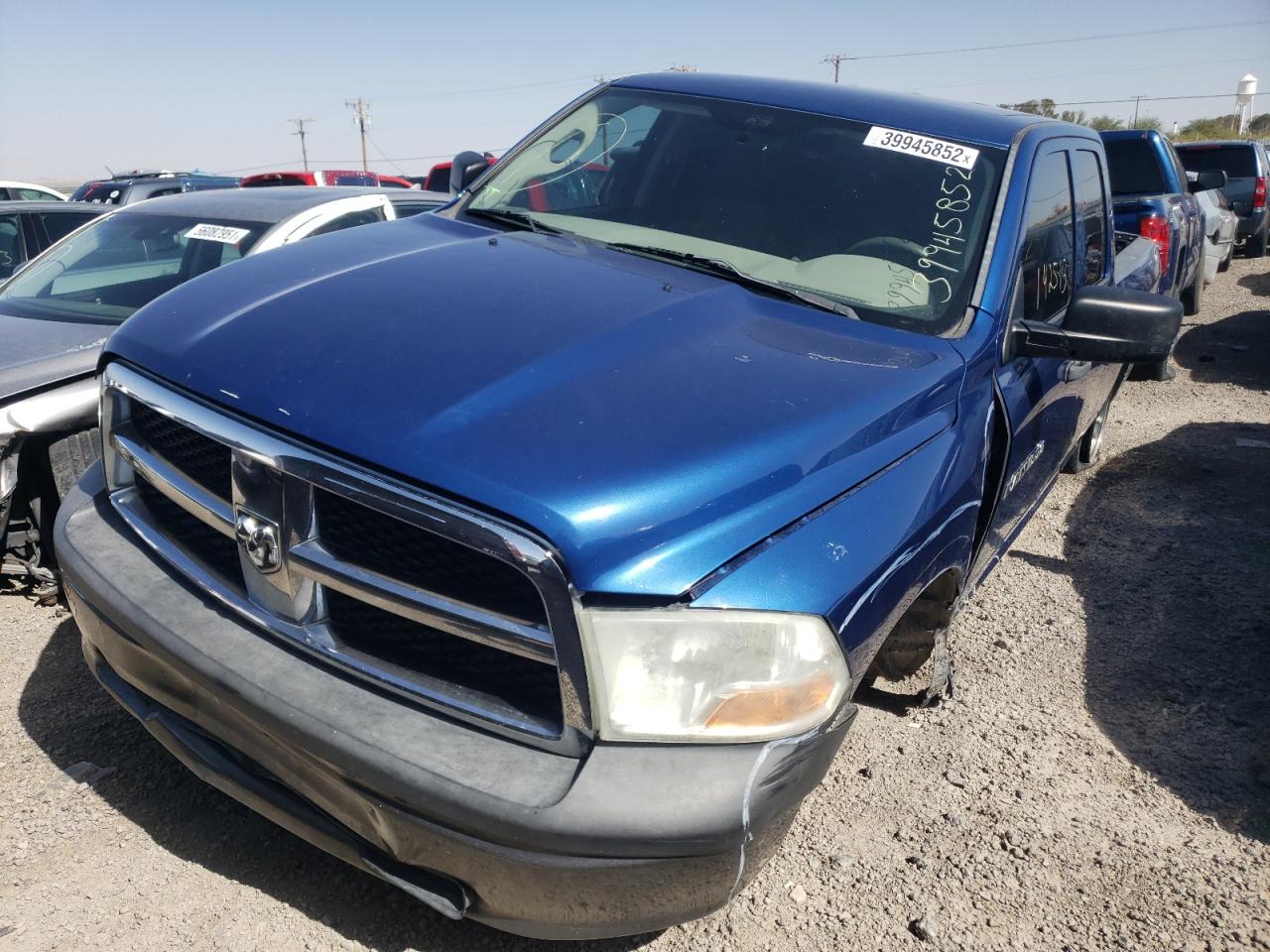 Photo 2 from auction – 2011 DODGE RAM 1500 with VIN 1D7RB1GPXBS696017