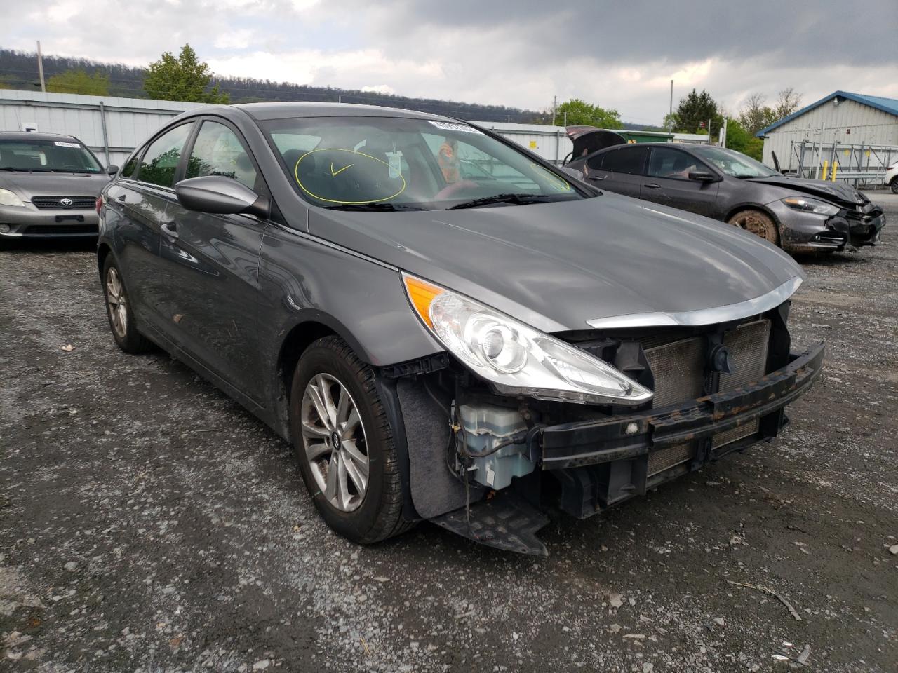 HYUNDAI SONATA GLS 2013 with VIN 5NPEB4AC2DH614444 - Photo from auction