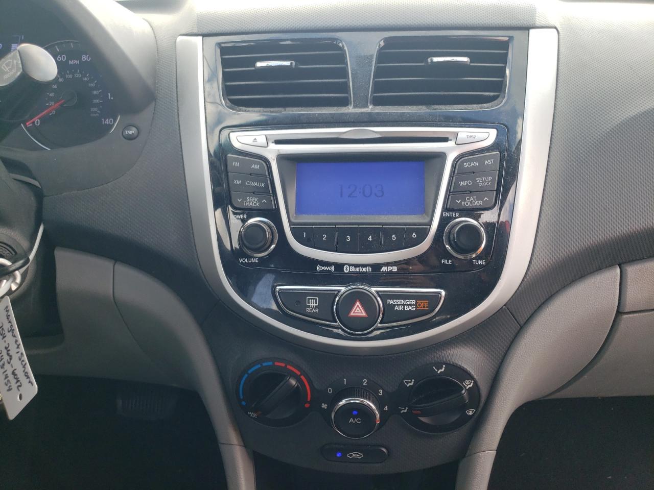 Photo 9 from auction – 2013 HYUNDAI ACCENT GLS with VIN KMHCU4AE8DU397342