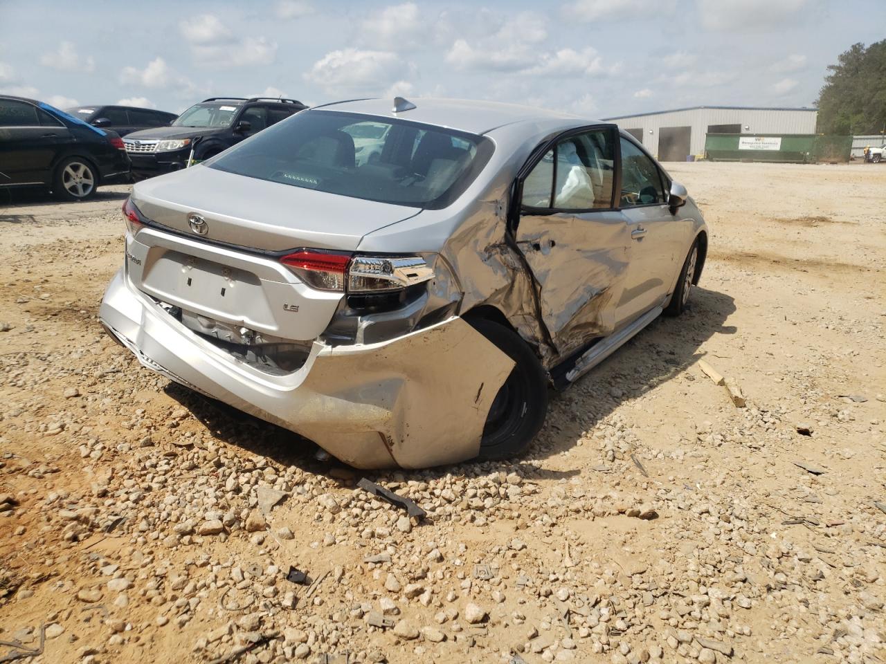 Photo 4 from auction – 2020 TOYOTA COROLLA LE with VIN 5YFEPRAEXLP098934