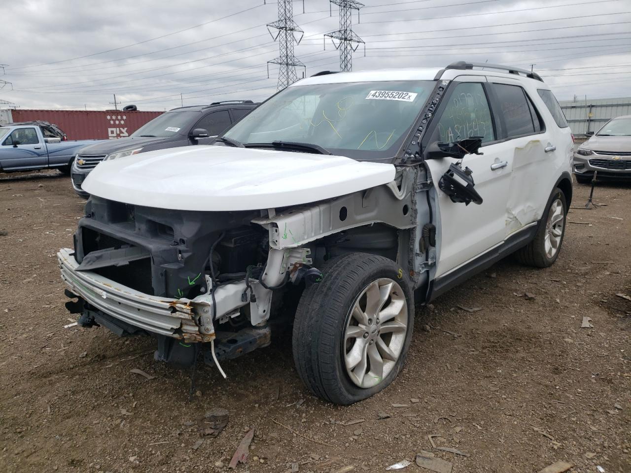 Photo 2 from auction – 2015 FORD EXPLORER X with VIN 1FM5K8D82FGA81643