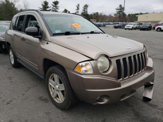 JEEP COMPASS SP 2008 with VIN 1J8FT47W48D693980 - Photo from auction