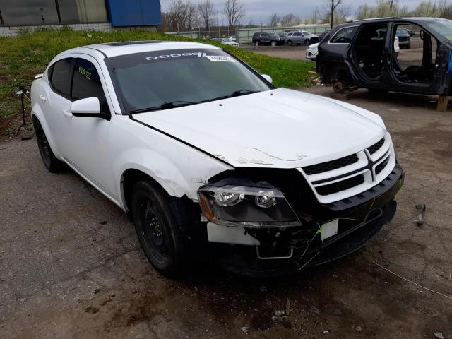 DODGE AVENGER SX 2013 with VIN 1C3CDZCB6DN594545 - Photo from auction