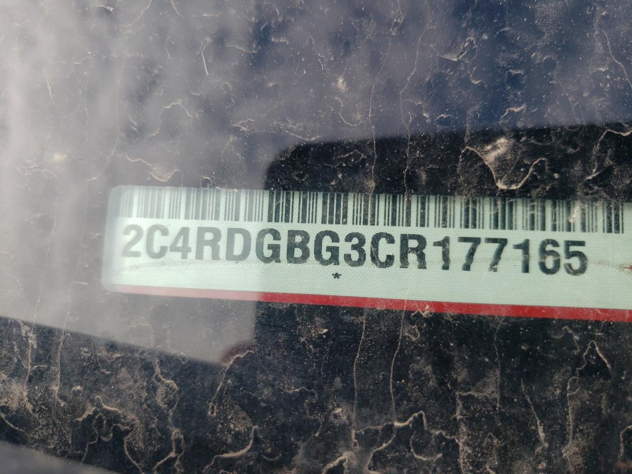Photo 10 from auction – 2012 DODGE GRAND CARA with VIN 2C4RDGBG3CR177165