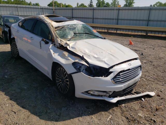 FORD FUSION TIT 2018 with VIN 3FA6P0D90JR137283 - Photo from auction